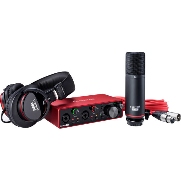 Focusrite Scarlett 2i2 Studio Pack 3rd Gen