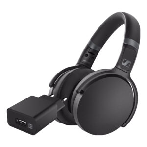 Sennheiser HD450BT Zwart + XtremeMac Oplader met Usb A Poort 12W