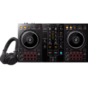 Pioneer DJ DDJ-400 + Pioneer DJ HCJ-CUE1BT Zwart