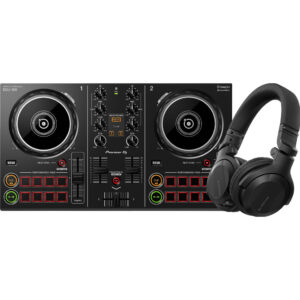 Pioneer DJ DDJ-200 + HCJ-CUE1BT Zwart